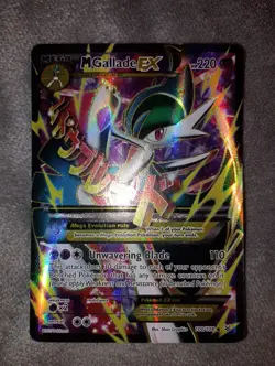Pokemon TCG M Gallade EX Full Art Holo Rare Card 100/108 Roaring Skies LP - Image 5