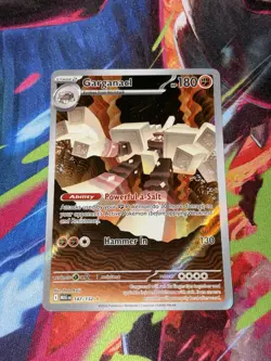 Pokemon TCG 2-Card Lot Holo Full Art: Garganacl 147/132, Mega Audino EX 253/217 - Image 4