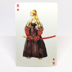 Samurai Dia 8 FINAL FANTASY Tactics PlayStation playing card Game JAPAN - Image 1