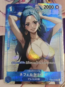 Nefertari Vivi Sexy One Piece CCG ACG Anime Custom Card Waifu - Image 1