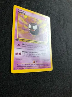 1st Edition Gastly 33/62 Pokemon Card - Near Mint - Never Played - Image 2