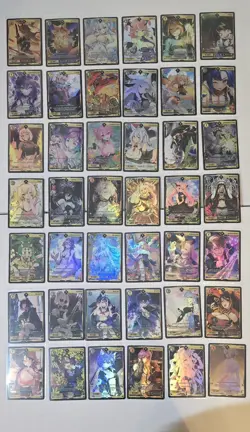 Vcard Tcg Rising Stars First Edition Card Lot Power 9 Foil AND NONFOIL BUNDL - Image 1