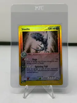 Steelix- 23/100- Sandstorm -Reverse Holo -Pokemon Card-LP - Image 1