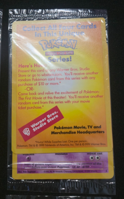 Pokemon TCG: SEALED WB WoTC Black Star Promo 4 card set #2,3,4,5 - Image 3