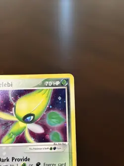 Dark Celebi EX Hidden Legends Pokemon Tcg Holo Card 4/101 Rare Creased Lift Holo - Image 3