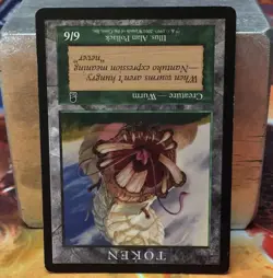 Wurm Token / Odyssey Magic Player Rewards Magic The Gathering Card - Image 3
