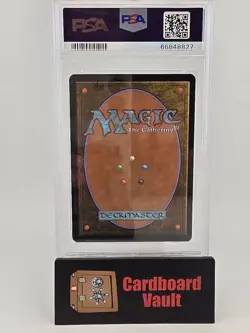 2002 Magic The Gathering Flooded Strand Foil #316 PSA 8 66848827 - Image 2