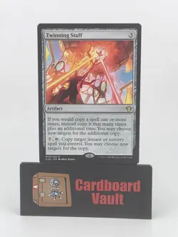 2020 Magic The Gathering Twinning Staff 070/322 - Image 1