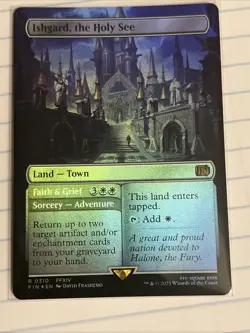 Ishgard, the Holy See (Borderless) Final Fantasy Foil - Image 1