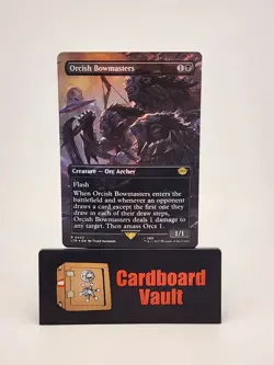 2023 Magic The Gathering Orchish Bowmasters Borderless Foil - Image 1