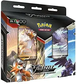 Pokemon TCG V Battle Deck Lycanroc vs. Corviknight - Image 1