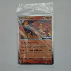 Pokemon TCG Delphox Holo Promo Chaos Rising EN #013/086 160 HP - Image 2