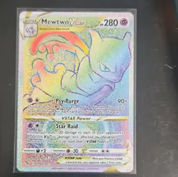Mewtwo VSTAR 079/078 Pokemon GO Secret Rare Holo Full Art EN 2022 - Image 1