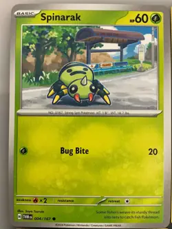8 spinarak pokemon cards Cute All Different spider 🕷🕸 Adorable - Image 2