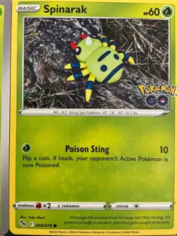 8 spinarak pokemon cards Cute All Different spider 🕷🕸 Adorable - Image 3