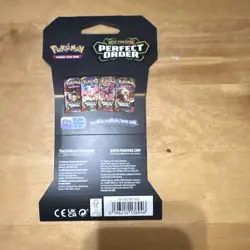 Pokemon Trading Card Game Mega Evolution Perfect Order Booster Pack English 10 - Image 2