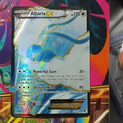 Pokemon TCG Altaria EX 123/124 Fates Collide 2016 Ultra Rare Eng Full Art Holo - Image 1