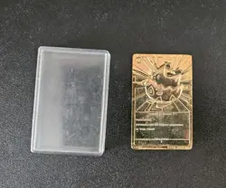 Pokemon Vintage 1999 Gold Plated Card Burger King Limited Edition Togepi in Case - Image 3