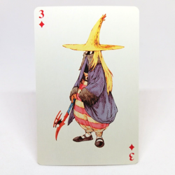 Black Mage DIA 3 FINAL FANTASY Tactics PlayStation playing card Game JAPAN - Image 1