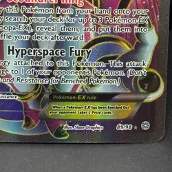 The Pokemon Company Hoopa-EX 89/98 Full Art Holo English 170HP - Image 2