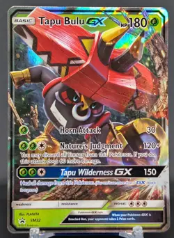 Pokemon Tapu Bulu GX #SM32 Black Star Promo (MP) - Image 1