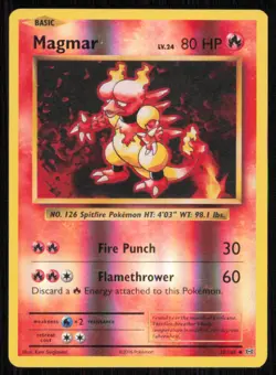 Magmar 20/108 Uncommon Evolutions Pokemon Reverse Holo Lightly Played - Image 1
