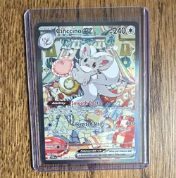Cinccino ex 119/086 Crown Zenith Full Art Holo Rare English Stage 1 HP 240 - Image 1