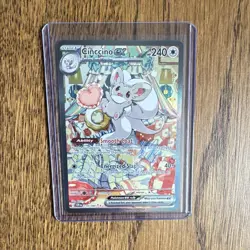 Cinccino ex 119/086 Crown Zenith Full Art Holo Rare English Stage 1 HP 240 - Image 4