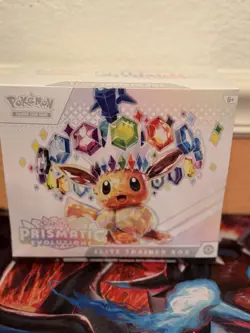 Pokemon TCG SV8.5 Prismatic Evolutions Elite Trainer Box Factory Sealed - Image 1