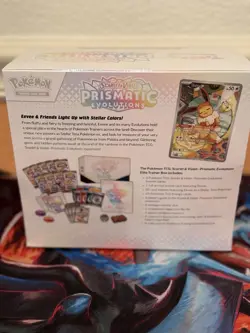 Pokemon TCG SV8.5 Prismatic Evolutions Elite Trainer Box Factory Sealed - Image 2