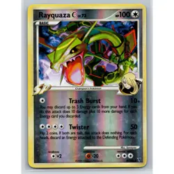 Pokemon Rayquaza C Reverse Holo Supreme Victors 8/147 - Image 1