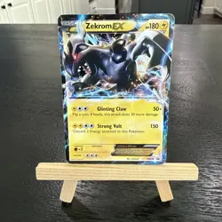 Pokemon - Zekrom EX BW38 NM Holo Black & White Black Star Promo (2012) - Image 1