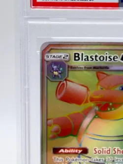 2019 Pokemon S&M Unbroken Bonds Blastoise GX #218 | Secret Rare | PSA 10 🔥 - Image 2