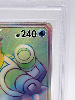 2019 Pokemon S&M Unbroken Bonds Blastoise GX #218 | Secret Rare | PSA 10 🔥 - Image 3