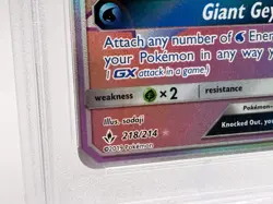 2019 Pokemon S&M Unbroken Bonds Blastoise GX #218 | Secret Rare | PSA 10 🔥 - Image 4
