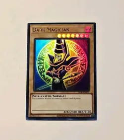 Yugioh Dark Magician LOB-EN005 Ultra Rare 25th Anniversary NM - Image 1