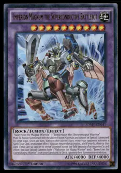 Imperion Magnum the Superconductive Battlebot SDMY-EN041 1st Edition Yu-Gi-Oh - Image 1