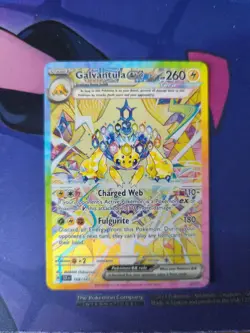 Galvantula ex 168/142 Sv07: Stellar Crown Holo Pokemon TCG card rare NM/M - Image 1