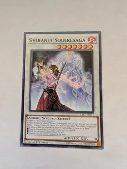 Yu-Gi-Oh! Shiranui Squiresaga SAST-EN041 Common 1st Edition NM - Image 1