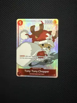 Tony Tony. Chopper Gift Collection 2023 ST01-006 Alt Art Holo Foil One Piece NM - Image 1