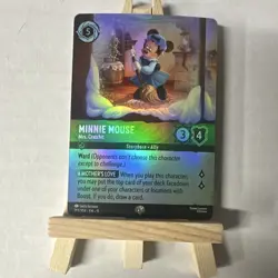 Disney Lorcana Minnie Mouse - Mrs. Cratchit Enchanted Foil 213/204 English - Image 2