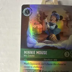 Disney Lorcana Minnie Mouse - Mrs. Cratchit Enchanted Foil 213/204 English - Image 3