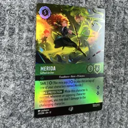 Disney Lorcana Wilds Unknown Merida Gifted Archer 213/204 Epic Foil - Image 3