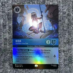 Disney Lorcana Wilds Unknown Kida Guardian of the Path 217/204 Epic Foil - Image 2