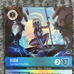 Disney Lorcana Wilds Unknown Kida Guardian of the Path 217/204 Epic Foil - Image 5