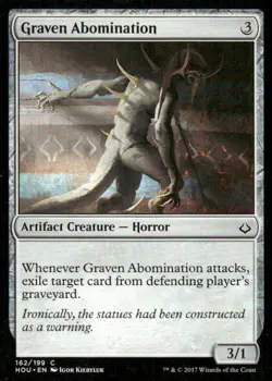 Graven Abomination 162/199 Hour of Devastation MTG Magic the Gathering card - Image 1