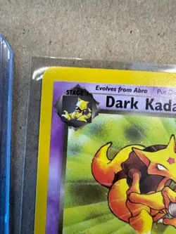 Dark Kadabra - 39/82 Pokemon Card Team Rocket Vintage Rare TCG - Image 2