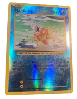 2016 Pokemon TCG Magikarp 33/108 Evolutions Reverse Holo Card - Image 1