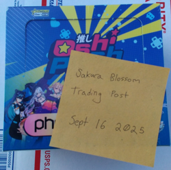 Oshi Push Booster Box VTuber TCG Card Game GenOne Kickstarter 24 Packs 2025 NEW! - Image 4