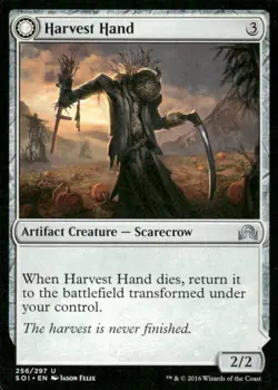 Harvest Hand 256/297 Shadows over Innistrad MTG Magic the Gathering card - Image 1